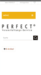 Mobile Screenshot of perfect-service.com